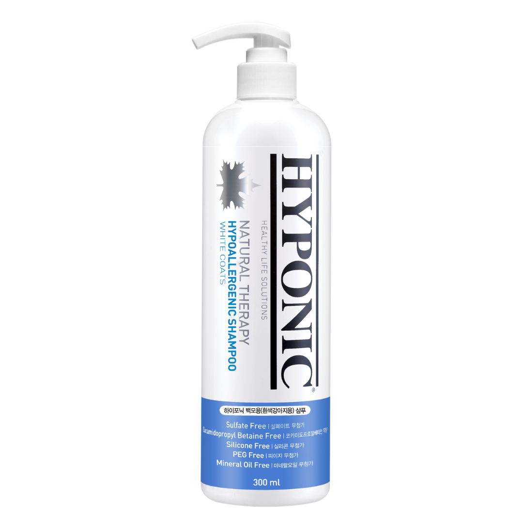 HYPONIC - Hypoallergenic Shampoo for Dogs-White Coats
